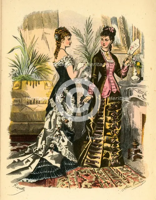 'La Mode Illustree, 1878', 1943. Creator: Unknown.