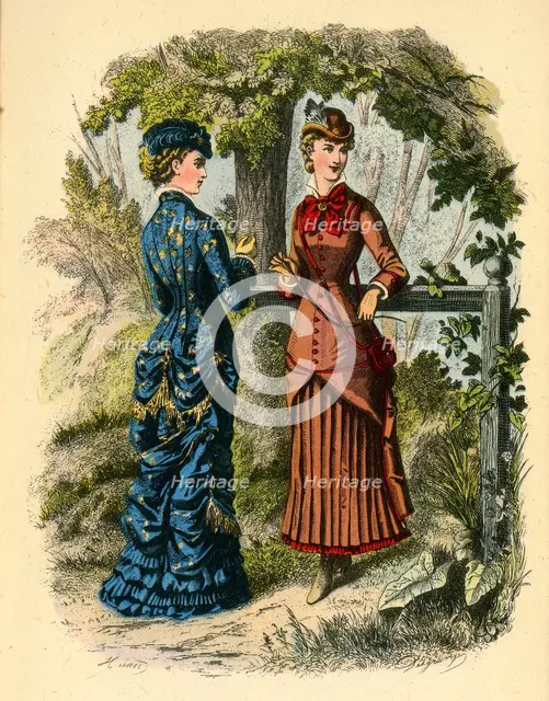 'La Mode Illustree, 1880', 1943. Creator: Unknown.