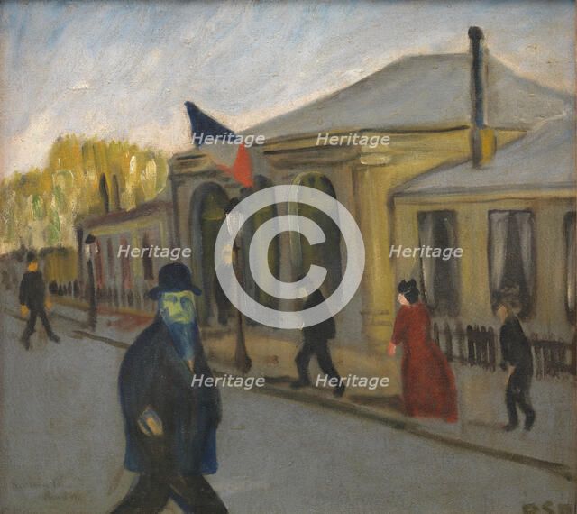 La Morgue, 1906. Creator: Robert Storm Petersen.