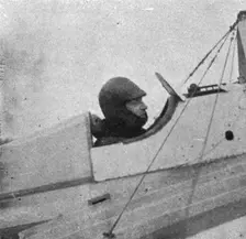 La mort de Brindejonc des Moulinais; Brindejonc photographie avant son dernier depart 1916. Creator: Unknown