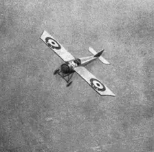 La mort de Brindejonc des Moulinais; le monocoque de Brindejonc des Moulinais 1916. Creator: Unknown