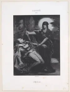 La Mort de peur, 1830-76., 1830-76. Creator: Narcisse Virgile Diaz de la Pena