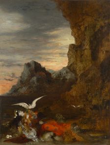 La mort de Sappho (The Death of Sappho), c1872. Creator: Moreau, Gustave (1826-1898)