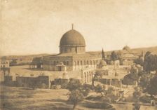La Mosquée d'Omar, à Jérusalem, August 1850. Creator: Maxime du Camp