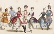 La Mazurka, 1840s