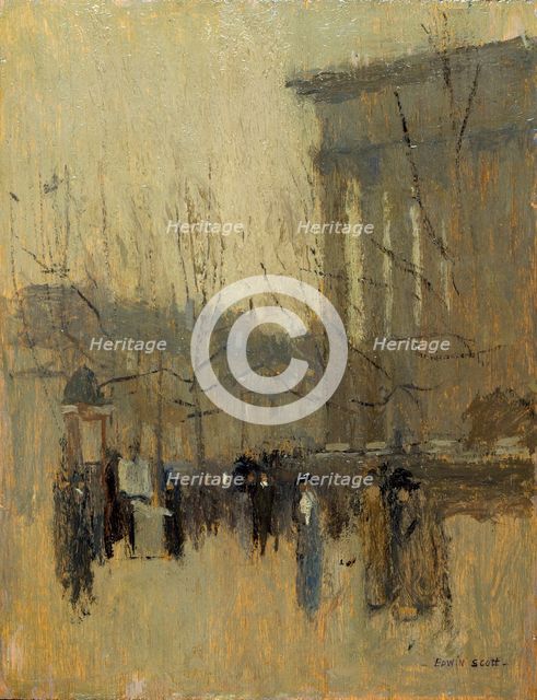 La Madeleine no. IV, n.d. Creator: Frank Edwin Scott.