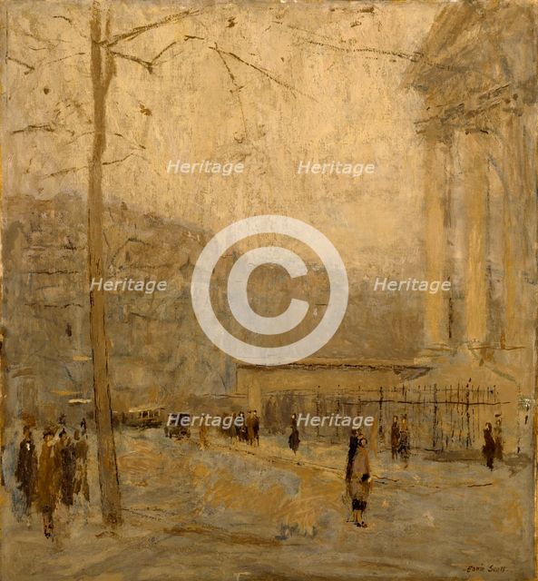 La Madeleine no. III, n.d. Creator: Frank Edwin Scott.