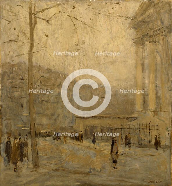 La Madeleine no. III, n.d. Creator: Frank Edwin Scott.