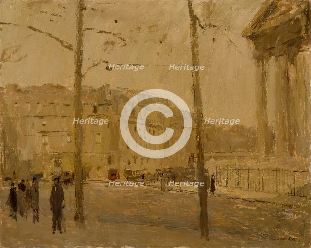 La Madeleine at Dawn, n.d. Creator: Frank Edwin Scott.
