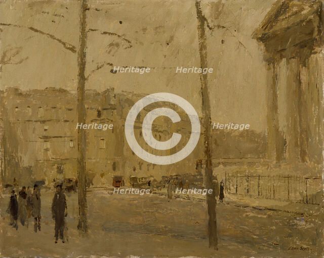 La Madeleine at Dawn, n.d. Creator: Frank Edwin Scott.