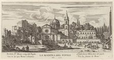 La Madona del Popolo, 1640-1660. Creator: Israel Silvestre