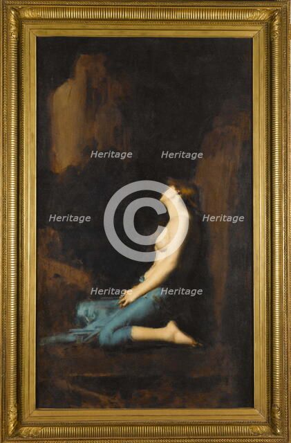 La Magdeleine, between 1878 and 1880. Creator: Jean Jacques Henner.