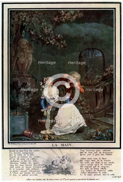 'La Main', 1788 (1931).Artist: Philibert Louis Debucourt