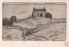 La Maison du Pendu (The House of the Hanged Man), 1893. Creator: Armand Seguin