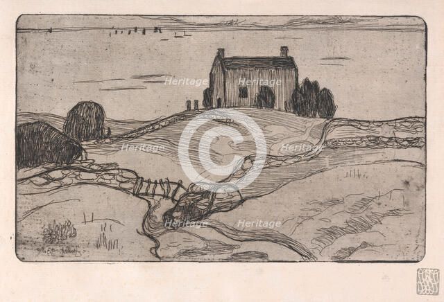 La Maison du Pendu (The House of the Hanged Man), 1893. Creator: Armand Seguin.