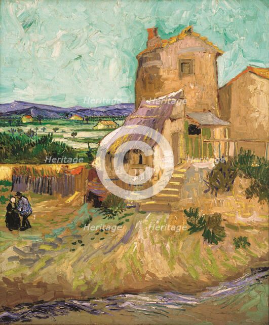 La maison de La Crau (The Old Mill), 1888. Creator: Gogh, Vincent, van (1853-1890).