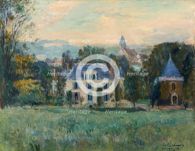 La maison de Paulin, Ornans , 1899.