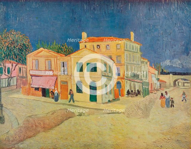 'La Maison De Vincent A Arles', 1888. Artists: Vincent van Gogh, Lindsay Drummond Ltd.