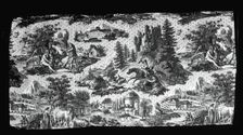 La Manufacture de Munster (Furnishing Fabric), Munster, c. 1816. Creator: Hartmann et Fils