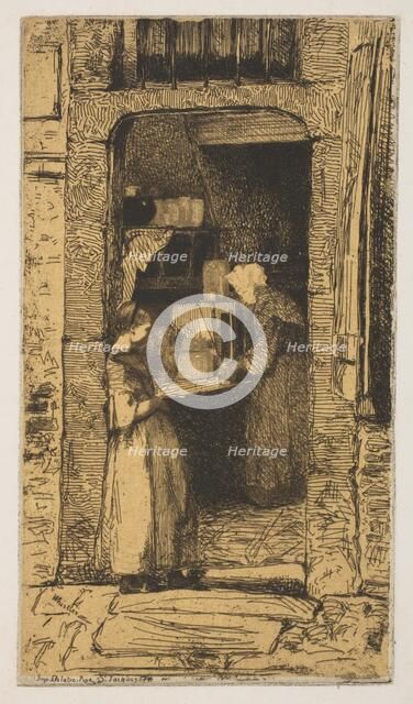 La Marchande de moutarde, 1858. Creator: James Abbott McNeill Whistler.