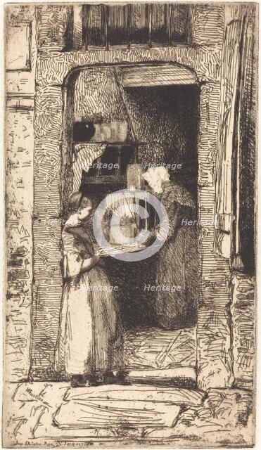 La Marchande de Moutarde, 1858. Creator: James Abbott McNeill Whistler.