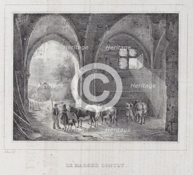 La Marché Conclu, ca. 1834. Creator: Anon.