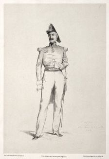 La Maréchal Baraquey dHilliers, 1859. Creator: Auguste Raffet (French, 1804-1860)