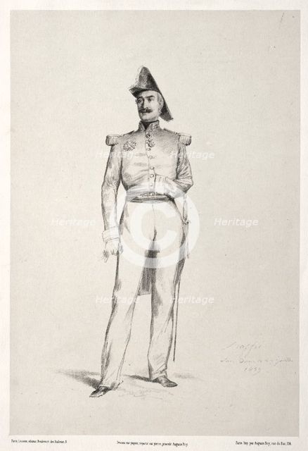 La Maréchal Baraquey dHilliers, 1859. Creator: Auguste Raffet (French, 1804-1860).