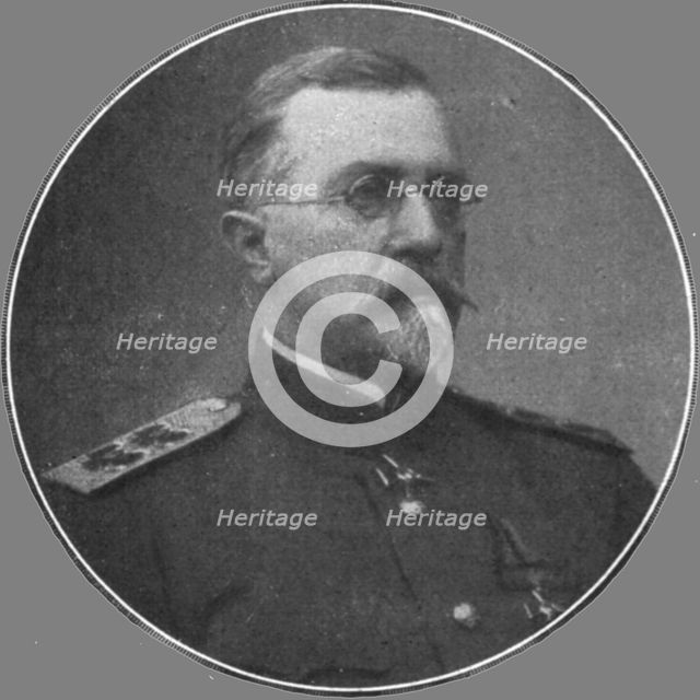 'La Marine Russe en 1914 et 1915; Les chefs de la Marine Russe : Vice-amiral Kanine..., 1915. Creator: Unknown.