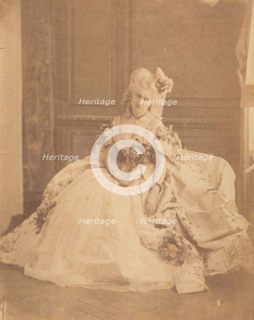 La Marquise Mathilde, 1860s. Creator: Pierre-Louis Pierson.