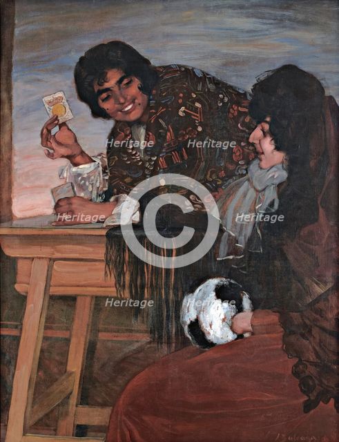 La mejor suerte (Good fortune). Creator: Zuloaga y Zabaleto, Ignacio (1870-1945).