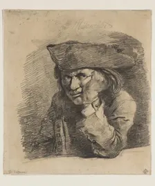 La Mélancolie, between 1789 and 1810. Creator: Jean-Jacques de Boissieu