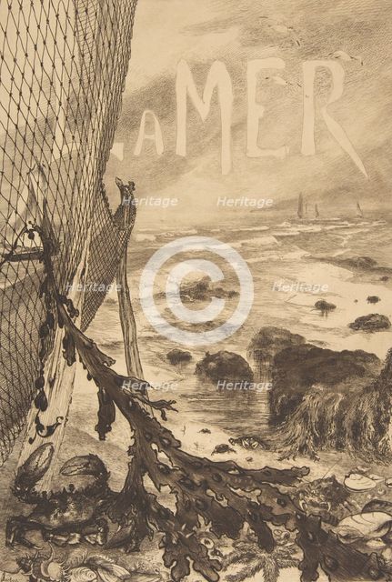 La Mer, 1850-1914. Creator: Felix Bracquemond.