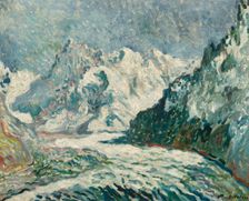 La Mer de Glace à Chamonix-Mont-Blanc, 1903. Creator: Louis Valtat