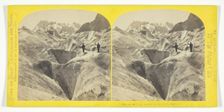 La Mer De Glace, Chamounix, Savoie, 1850/96. Creator: William England