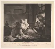 La Mere de Famille.n.d. Creator: Antoine Louis Romanet