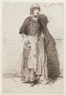 La Mère Gérard, 1858. Creator: James Abbott McNeill Whistler