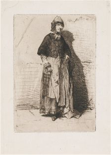 La Mère Gérard, 1858. Creator: James Abbott McNeill Whistler