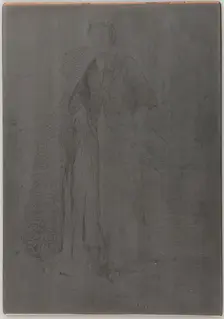 La Mere Gerard. One of the Twelve Etchings from Nature, 1857-1858. Creator: James Abbott McNeill Whistler