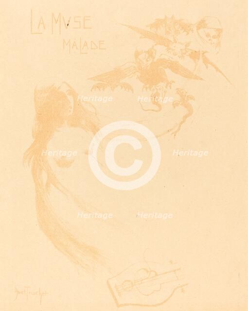 La Muse malade, c. 1900. Creator: Louis Abel-Truchet.