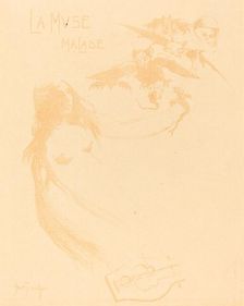 La Muse malade, c. 1900. Creator: Louis Abel-Truchet