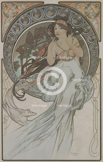 La Musica (From the series The Arts), 1898.