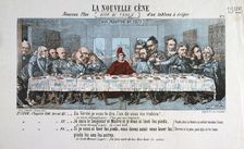 La Nouvelle Cene Paris Commune, 1871. Artist: Anon