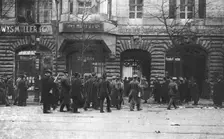 La Nouvelle Europe; la guerre civile a Berlin; dans l'apres-midi du 5 janvier, les sparta..., 1919. Creator: Unknown