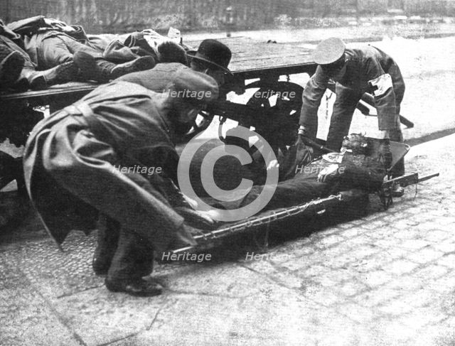 'La Nouvelle Europe; la guerre civile a Berlin; du 5 au 11 janvier 1919 a Berlin..., 1919. Creator: Unknown.