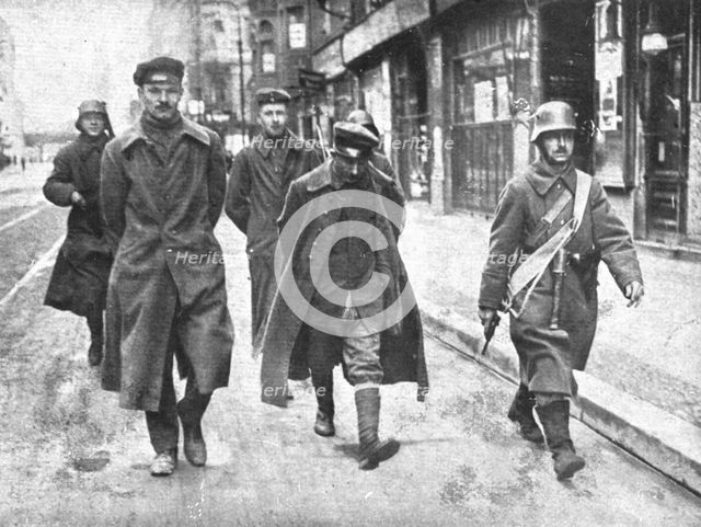 'La Nouvelle Europe; la guerre civile a Berlin; du 5 au 11 janvier 1919 a Berlin; Sparta..., 1919. Creator: Unknown.