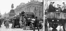 La Nouvelle Europe; la guerre civile a Berlin; le 24 decembre 1918, des revolutionnaires..., 1918 Creator: Unknown