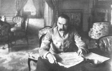 La Nouvelle Europe; la republique Polonaise; Le general Pilsudski, qui chassa les Allemands...,1918 Creator: Unknown