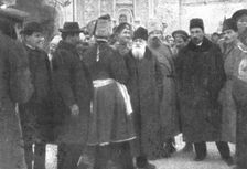 La Nouvelle Europe; Ukraine et Finlande, mars 1918; Le professeur Hrouchevsky..., 1918. Creator: Unknown