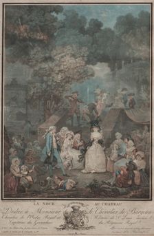 La Noce au Château, 1789. Creator: Philibert Louis Debucourt (French, 1755-1832)